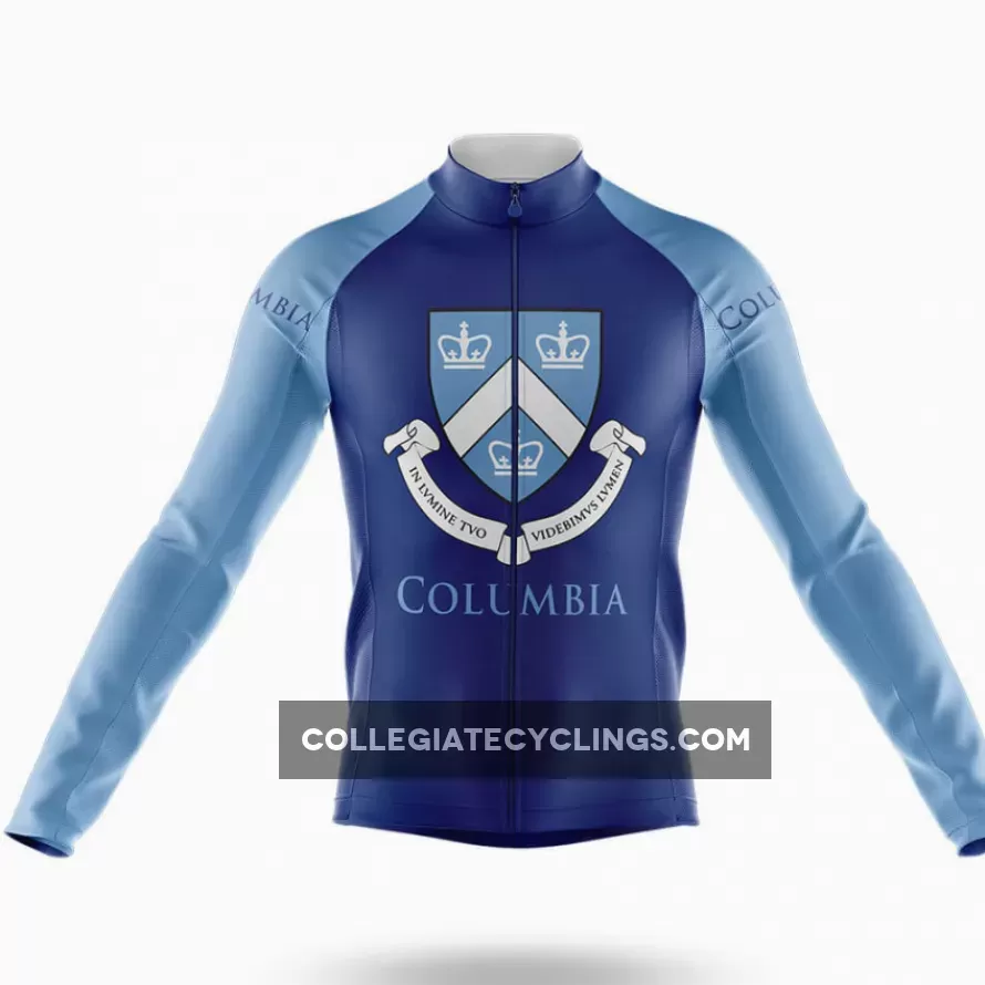 For Sale Columbia Lions Shield Long Sleeve Cycling Jersey