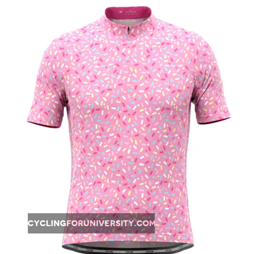 Men's Candy Makes Me Happy Short Sleeve Cycling Jersey