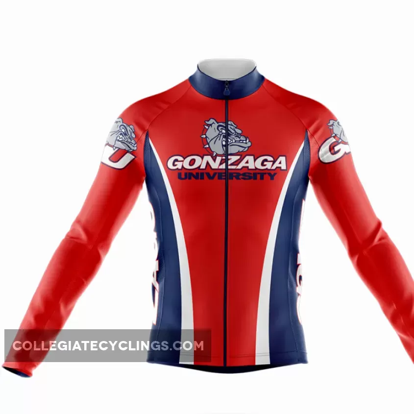 Gonzaga University Long Sleeve Cycling Jersey