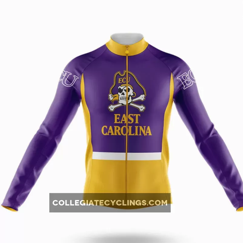 East Carolina Long Sleeve Cycling Jersey
