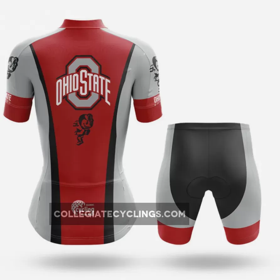 Ohio State Cycling Jersey / Ohio State University - Women's Cycling Kit - Long Sleeve Jersey