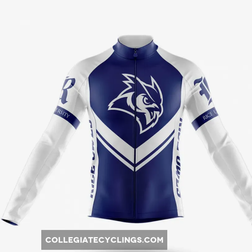 Rice University Long Sleeve Cycling Jersey Ver.3 Restock