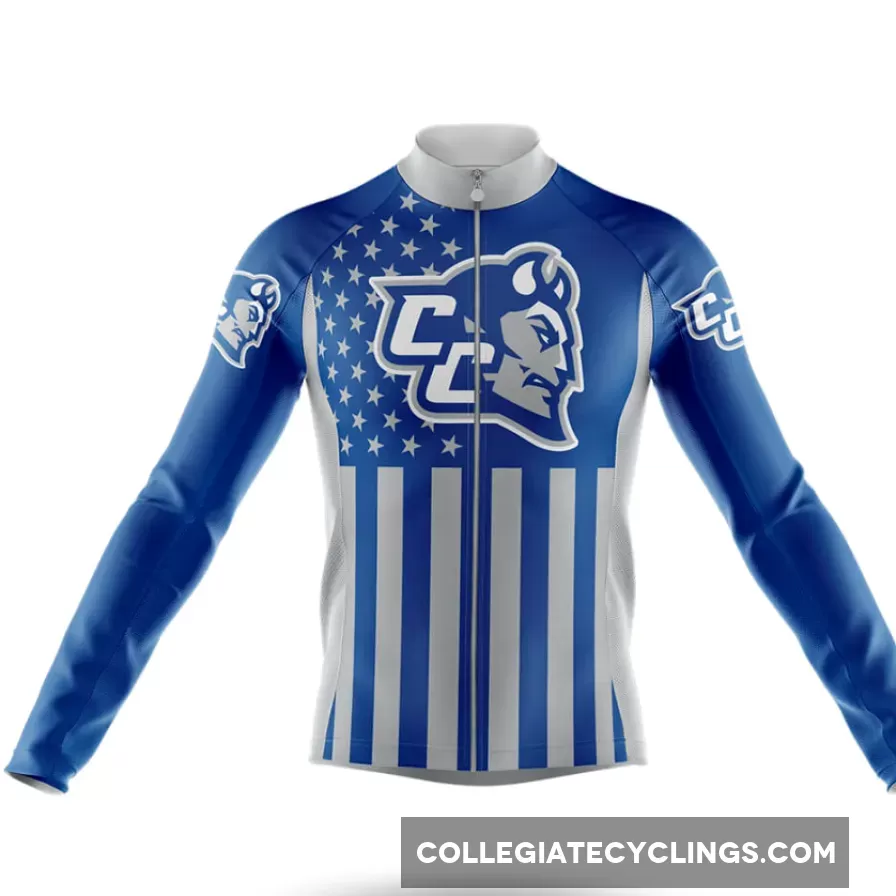 For Sale Central Connecticut State University USA Long Sleeve Cycling Jersey