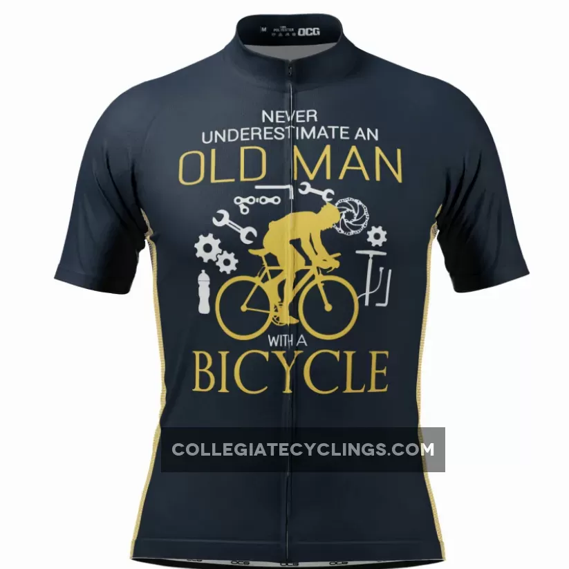 Men's Old Man Bicycle Short Sleeve Cycling Jersey New Releases