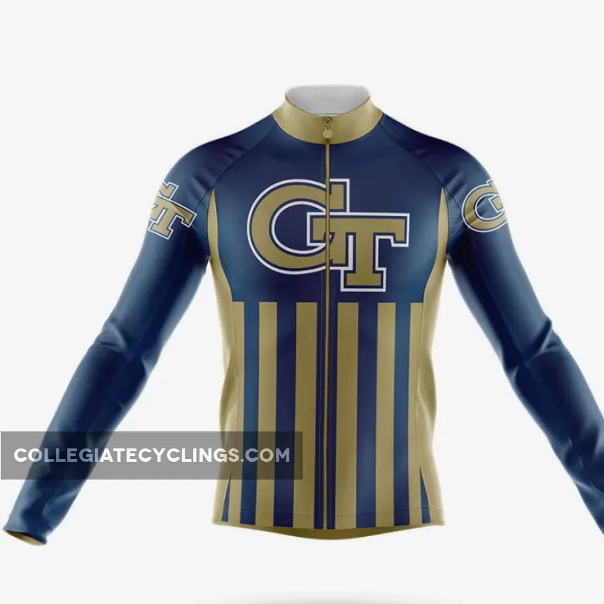 Georgia Tech USA Long Sleeve Cycling Jersey Only