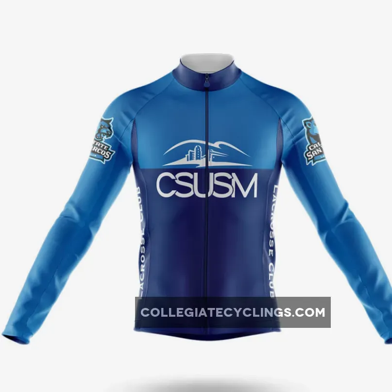 California State University San Marcos Long Sleeve Cycling Jersey Ver.2