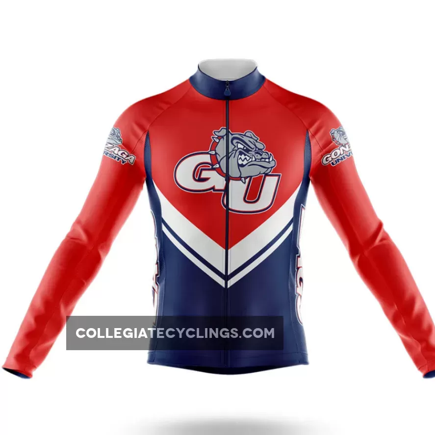 Gonzaga University Long Sleeve Cycling Jersey Ver.3 Restock
