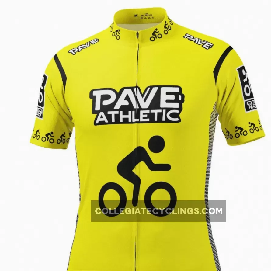 PAVE Athletic Retro Solo Short Sleeve Cycling Jersey