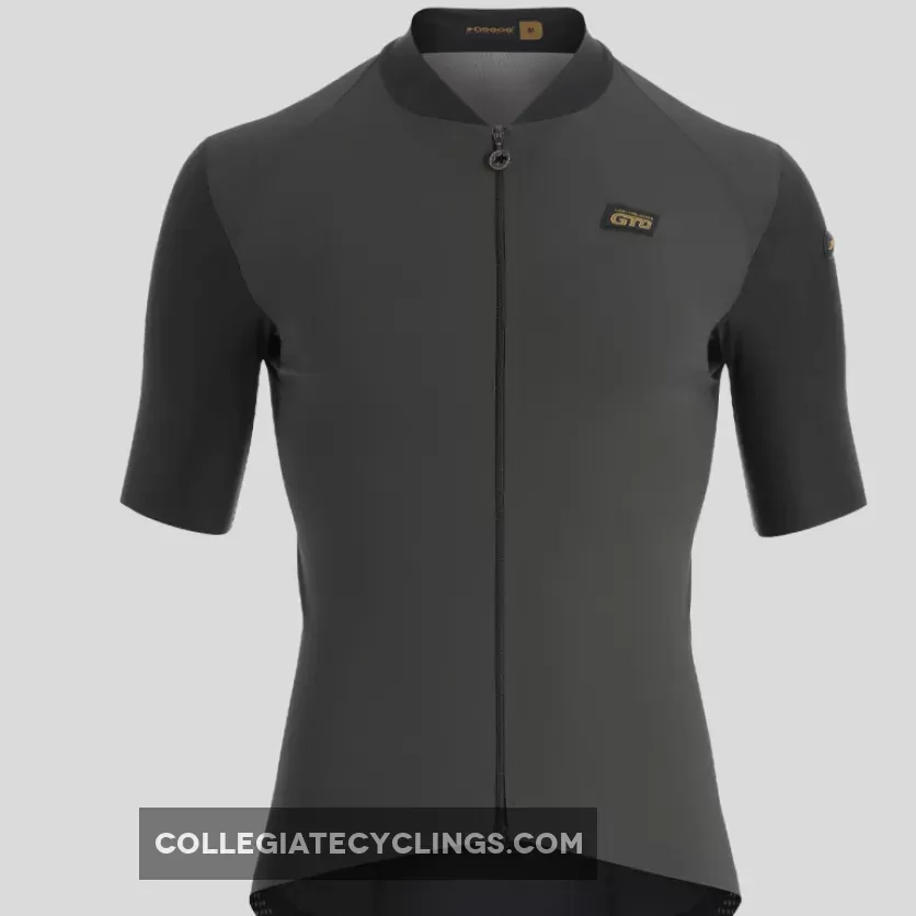 Assos Mille GTO C2 Jersey - Grey Black For Sale