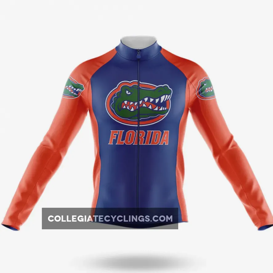 UF Gators Long Sleeve Cycling Jersey | UF BIKE SHOP