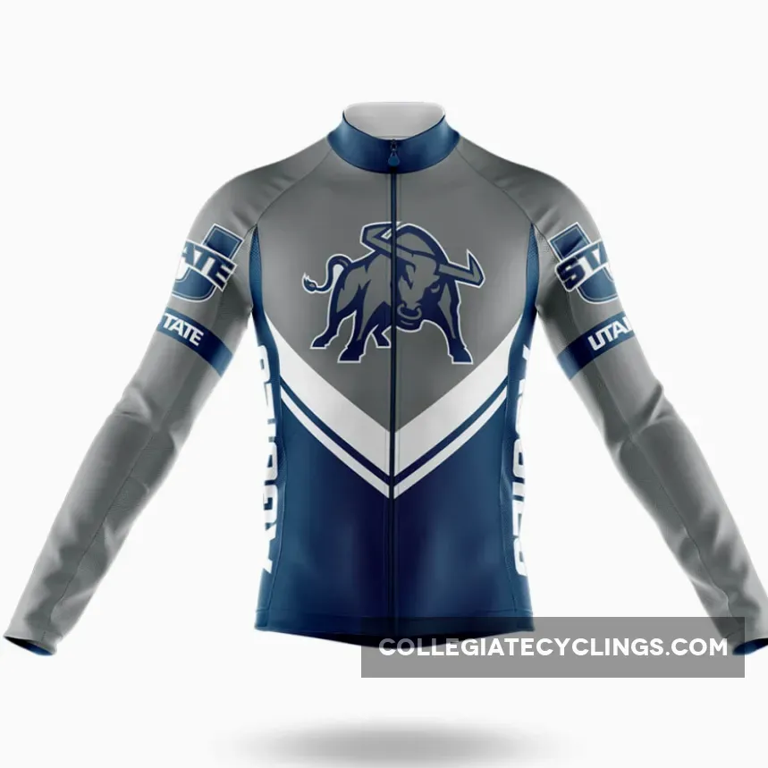 Utah State University V3 - Men's Cycling Kit - Long Sleeve Jersey