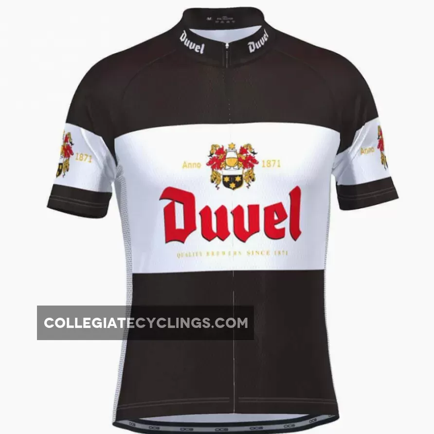 Men's Black Duvel Short Sleeve Cycling Jersey Online