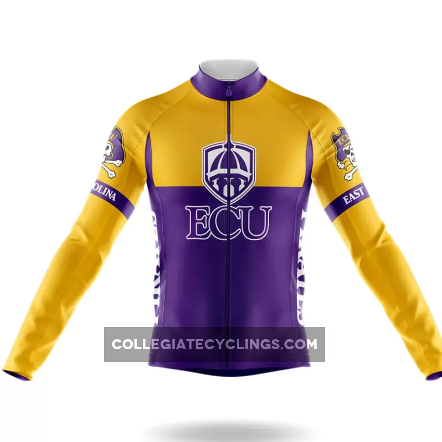 East Carolina University Long Sleeve Cycling Jersey Ver.2