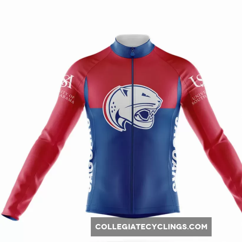 University of South Alabama Long Sleeve Cycling Jersey Ver.2