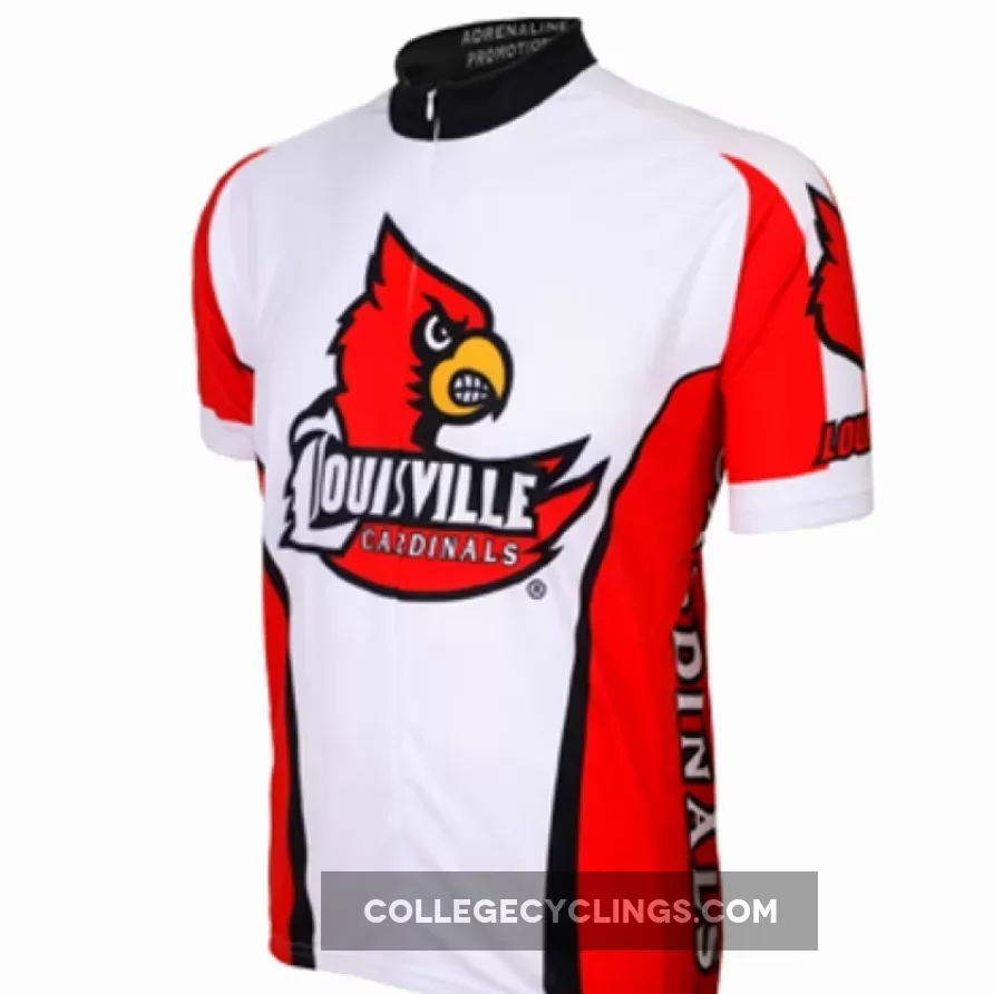 NCAA U of L Louisville Cardinals Short Sleeve Cycling Jerseys