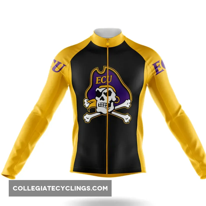 For Sale Ecu Pirates Long Sleeve Cycling Jersey
