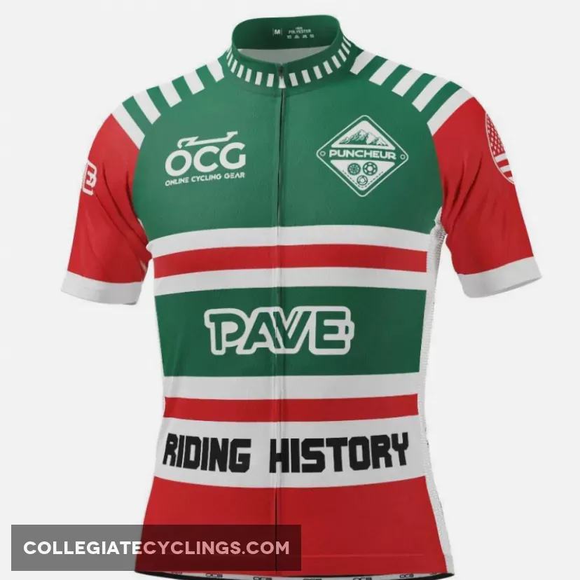 PAVE Athletic Team Americas Short Sleeve Cycling Jersey