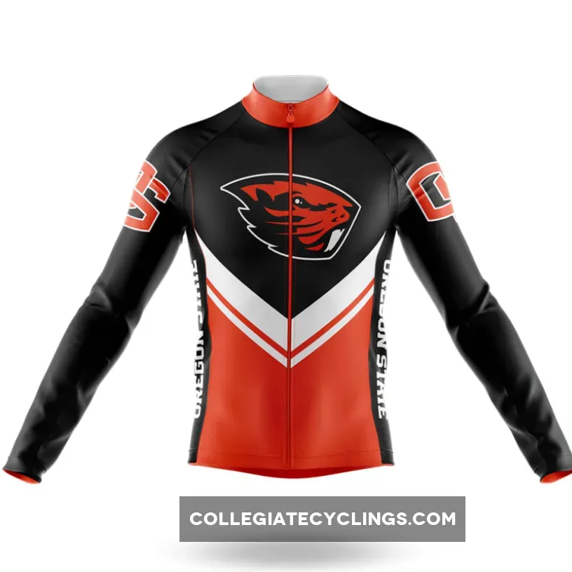 Oregon State University Long Sleeve Cycling Jersey Ver.3