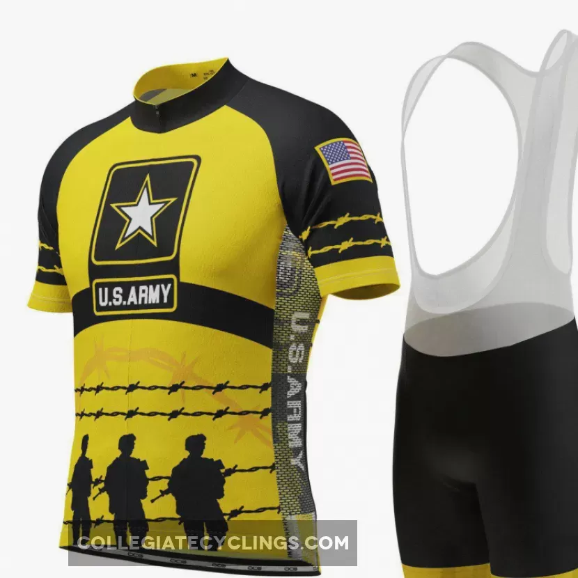 Men's USA Army Troops Pro-Band Short Sleeve Cycling Kit For Sale