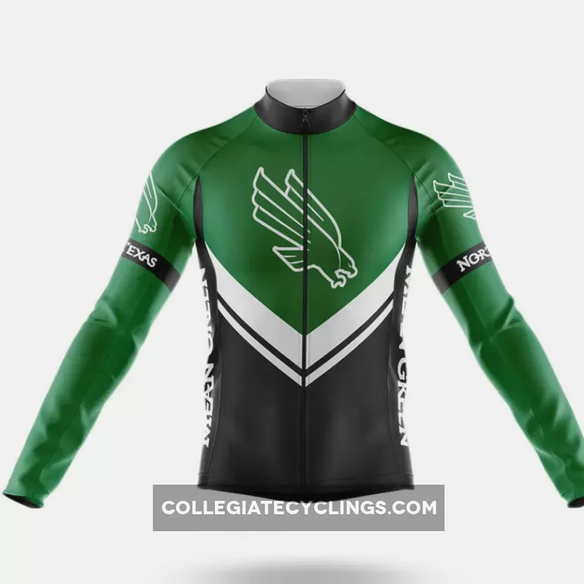 Where To Buy University Of North Texas Long Sleeve Cycling Jersey Ver.3