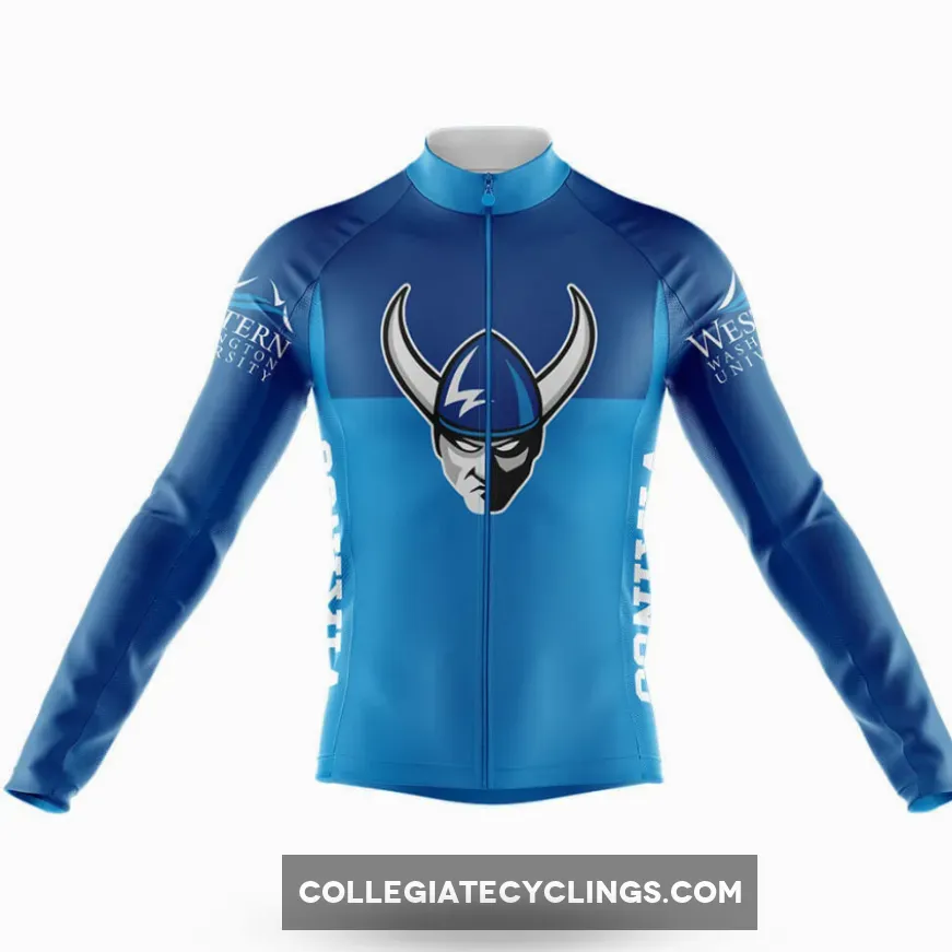 Western Washington University Long Sleeve Cycling Jersey Ver.2