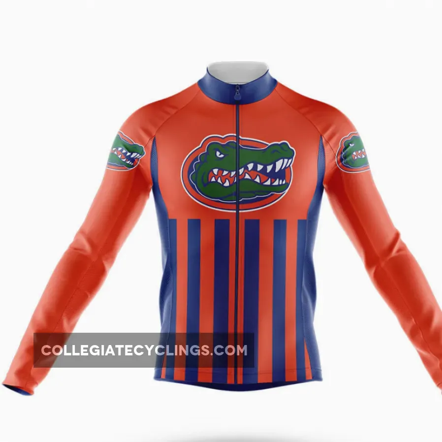 University of Florida USA Long Sleeve Cycling Jersey