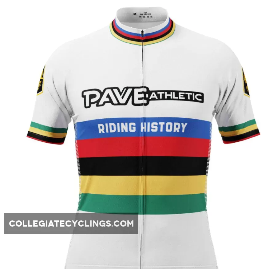 PAVE Athletic Auto World Champ Short Sleeve Cycling Jersey / michelin shirt