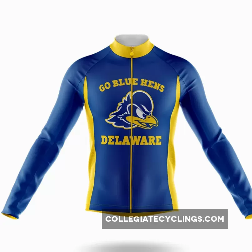 Go Blue Hens Long Sleeve Cycling Jersey Restock