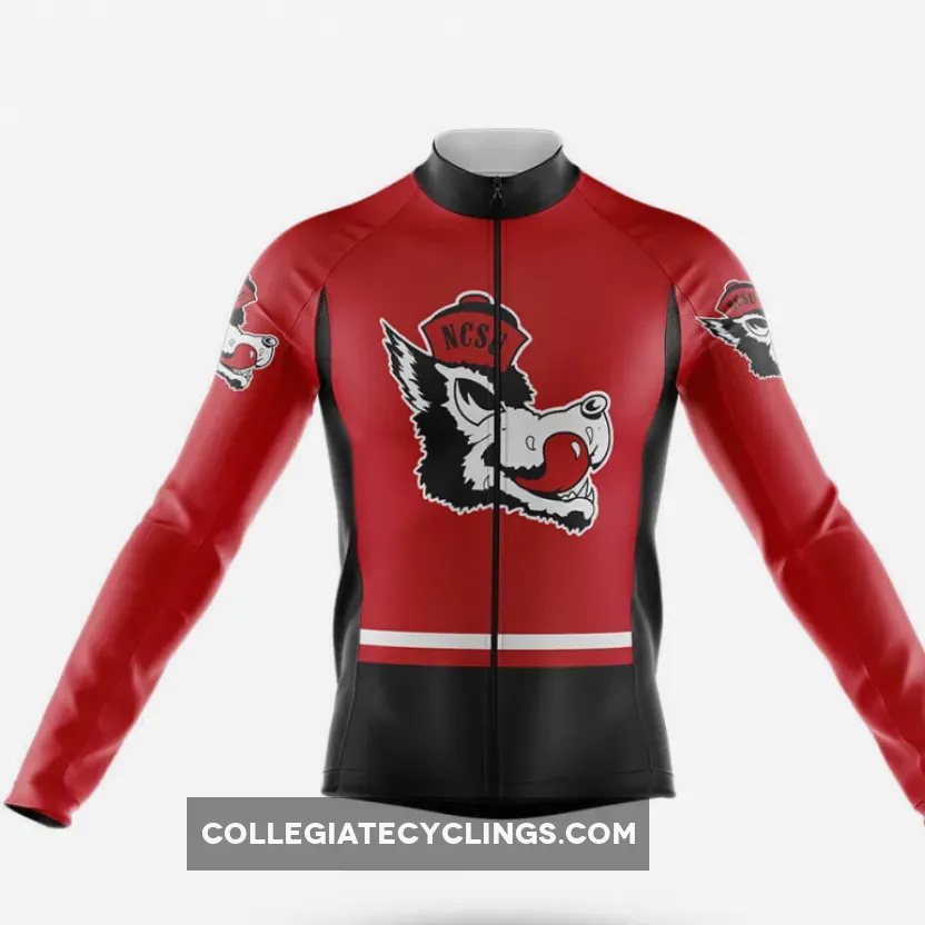 NCSU Wolfpack Long Sleeve Cycling Jersey