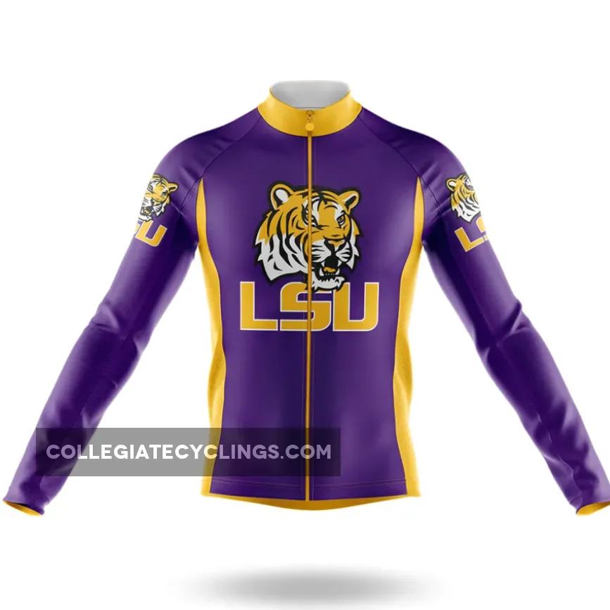 Louisiana State Tigers Long Sleeve Cycling Jersey Restock