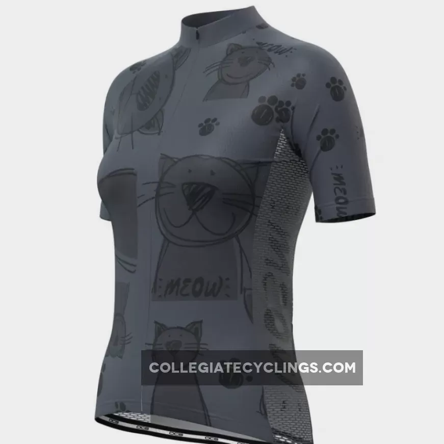 New Releases Women's Cat Meow Short Sleeve Cycling Jersey