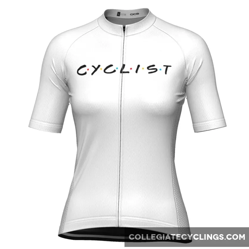 Women's Friends Cyclist Short Sleeve Cycling Jersey