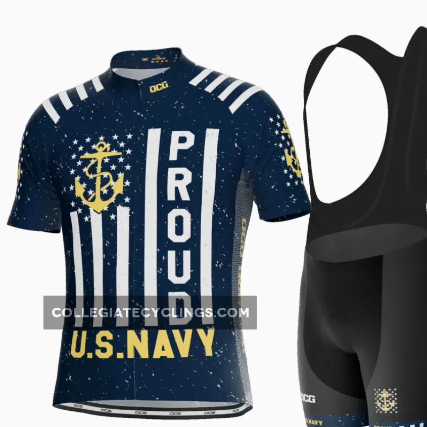 Men's US Navy Proud Short Sleeve Cycling Kit