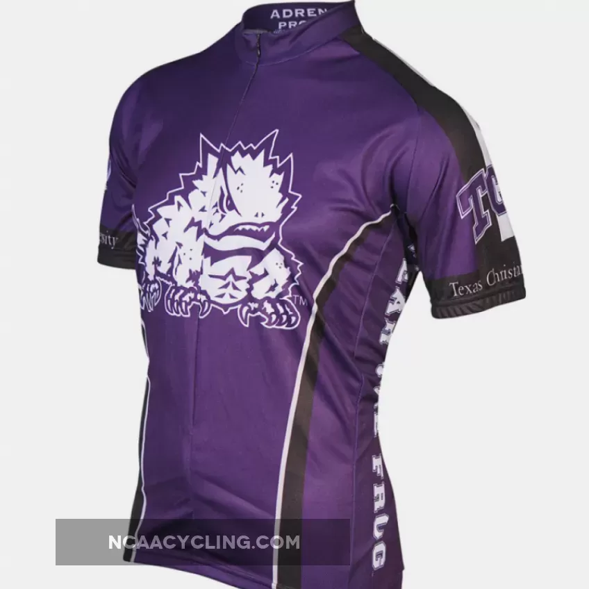 NCAA Texas Christian University TCU Horned Frogs Cycling Jerseys