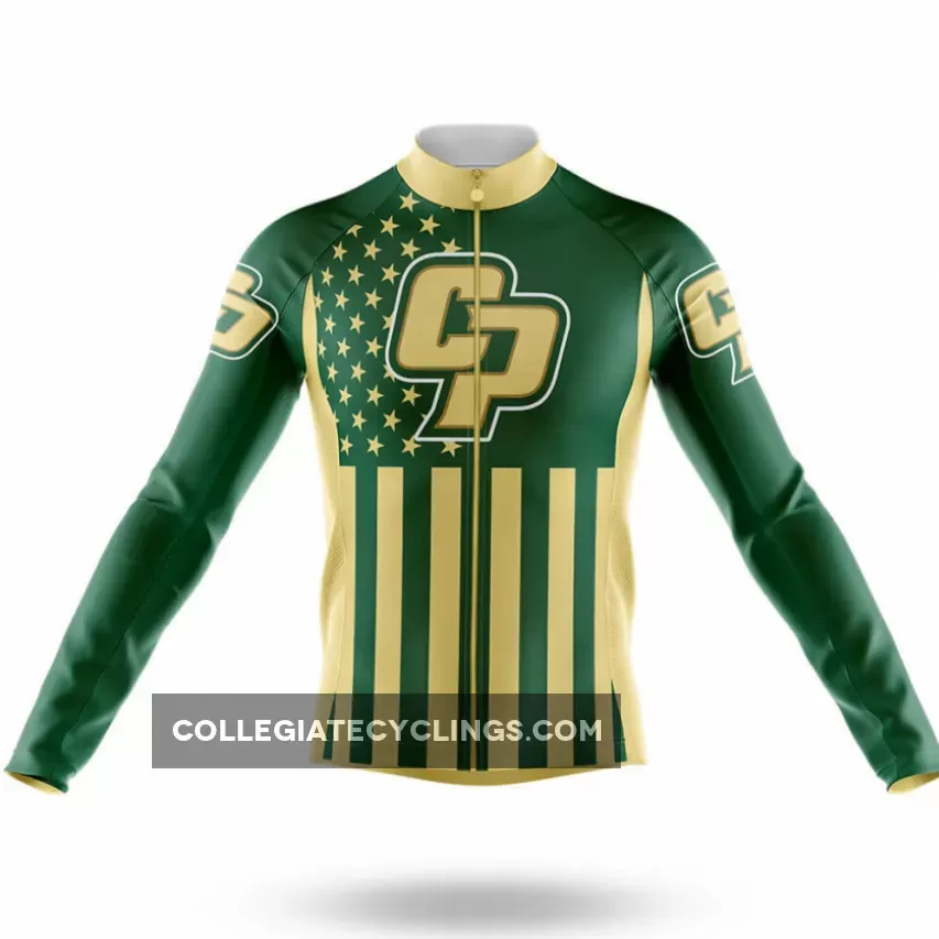 Where To Buy California Polytechnic State University USA Long Sleeve Cycling Jersey