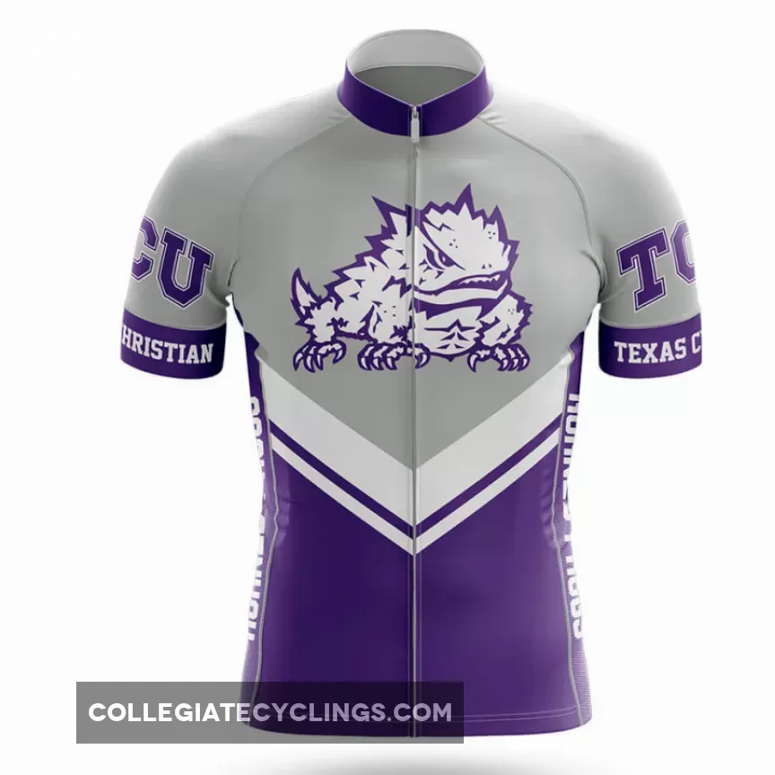 Texas Christian University Cycling Jersey Ver.3 For Sale