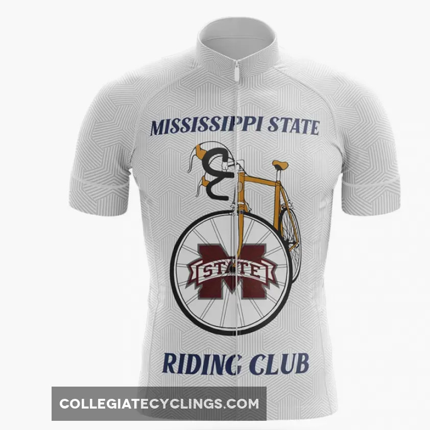 Classic Mississippi State Uni Cycling Jersey Only