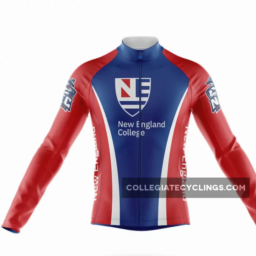 New England College Long Sleeve Cycling Jersey For Sale