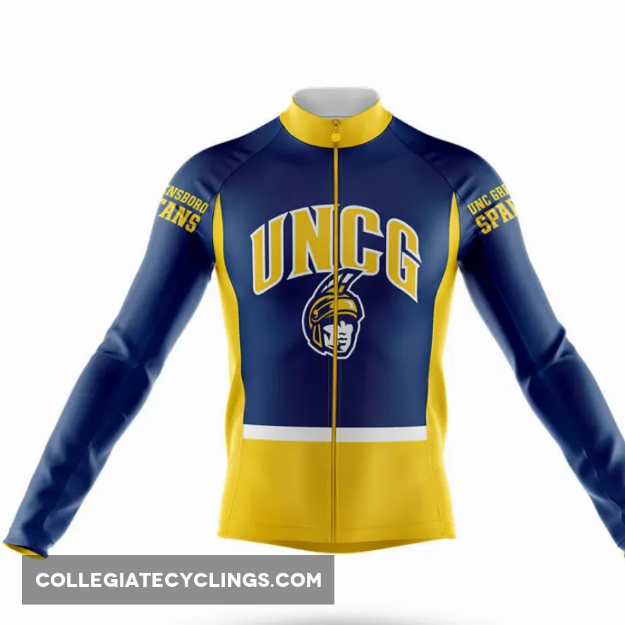 UNC Greensboro Spartans Long Sleeve Cycling Jersey