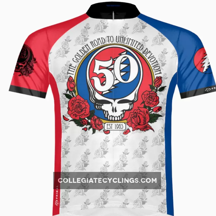 GRATEFUL DEAD 50th Anniversary Cycling Jersey SS778975