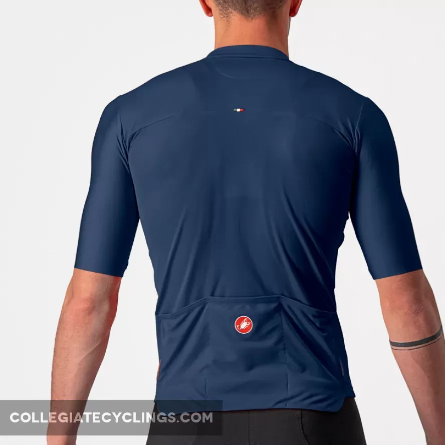 Online Castelli Prologo 7 Jersey - Blue Light Blue