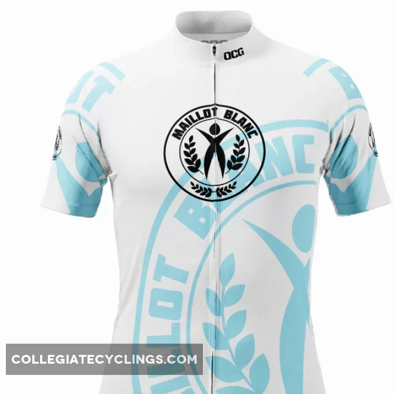 Men's Young Rider Maillot Blanc Short Sleeve Cycling Jersey New Releases