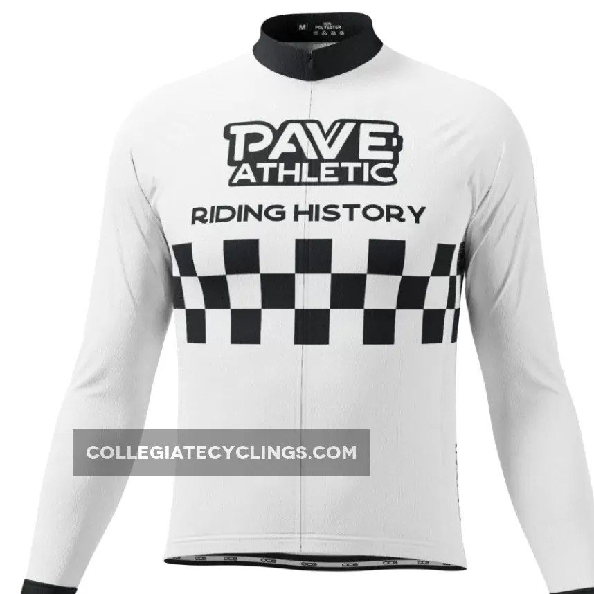 PAVE Athletic Retro Auto Long Sleeve Cycling Jersey New Releases