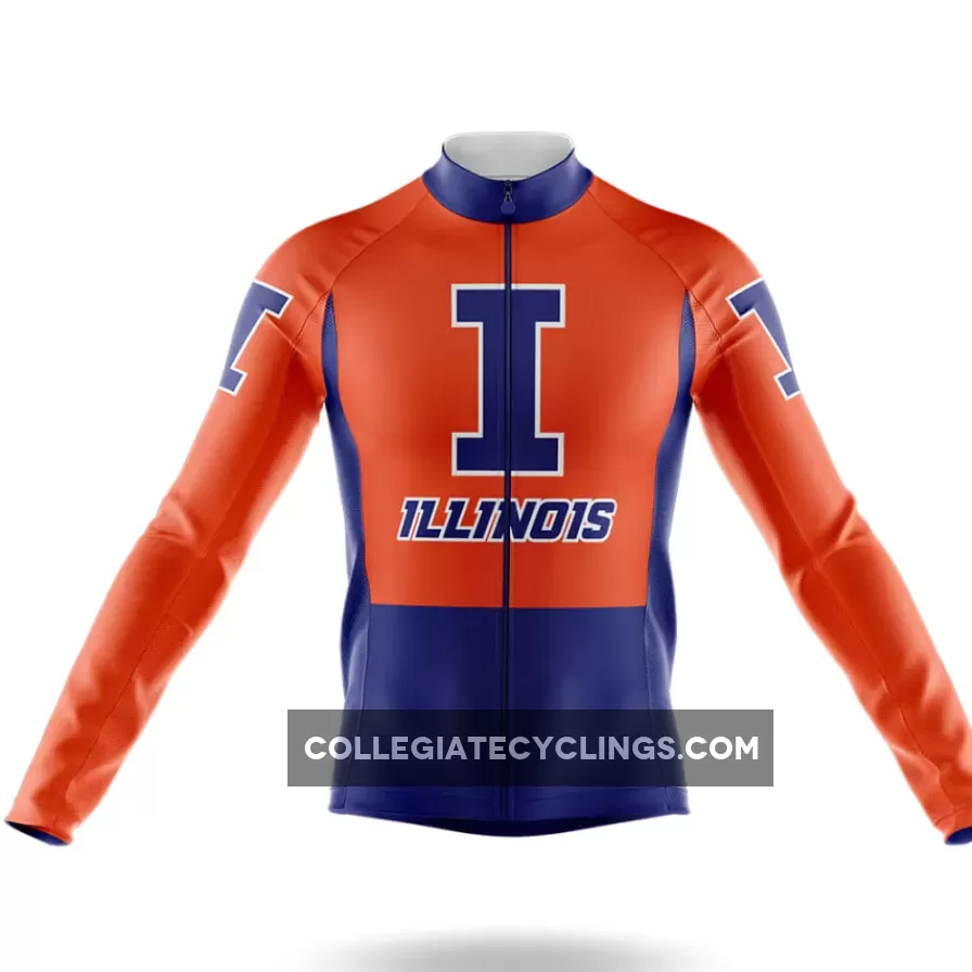 Illinois Cycling Kit - Long Sleeve Jersey