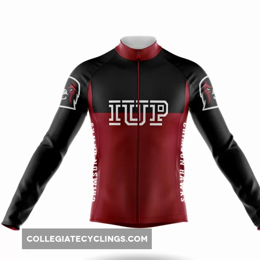 Indiana University of Pennsylvania V2 Cycling Kit - Long Sleeve Jersey