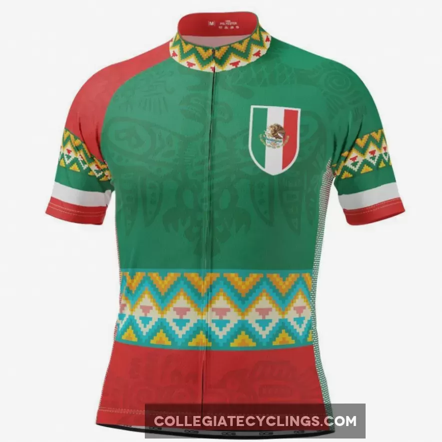 Men's Mexico Paseo 1 Short Sleeve Cycling Jersey New Releases