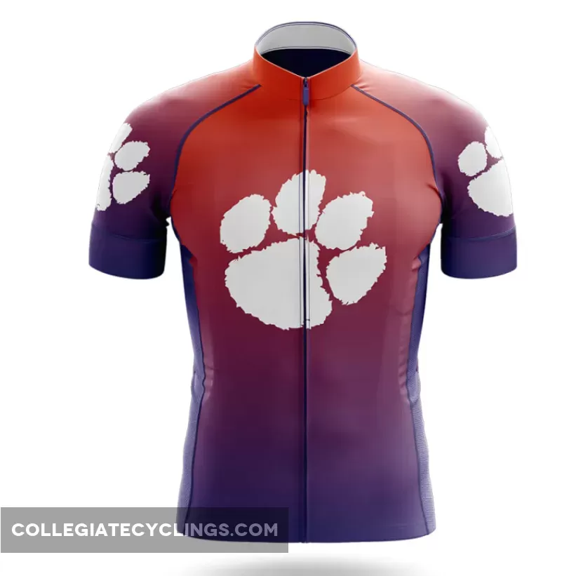 Clemson Tigers Gradient Cycling Jersey