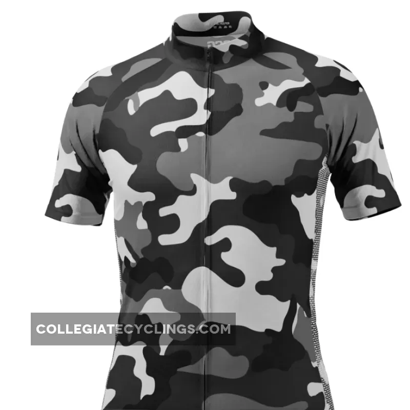 Men's Camouflage Short Sleeve Cycling Jersey For Sale