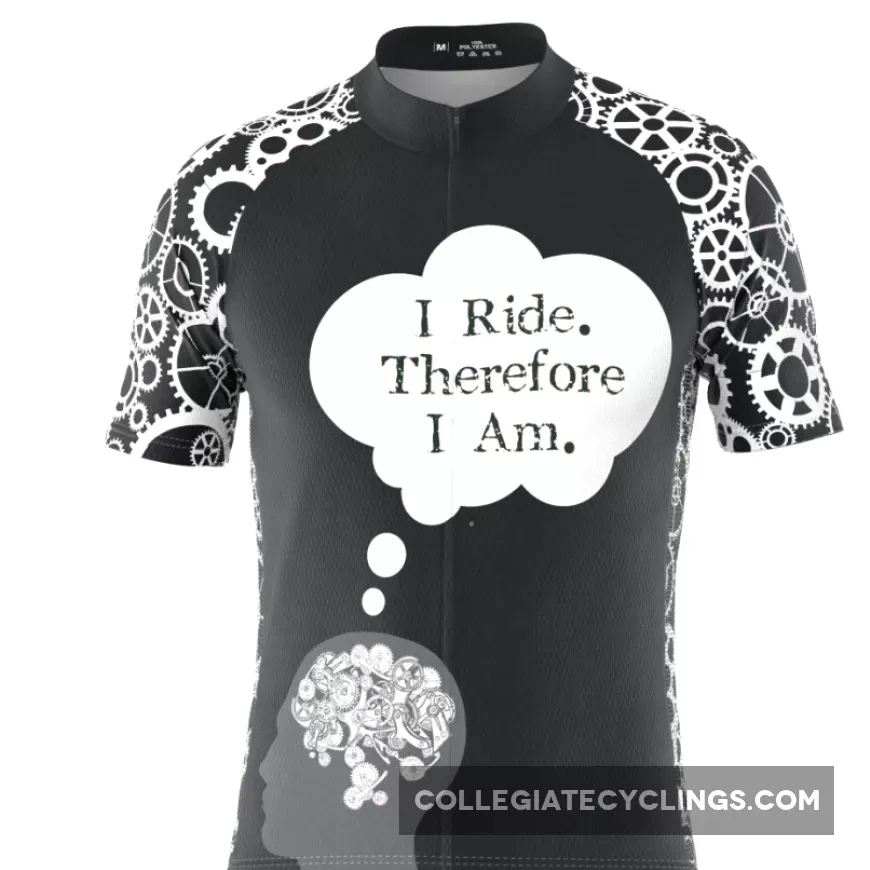 Men's I Ride Therefore I Am Short Sleeve Cycling Jersey New Releases