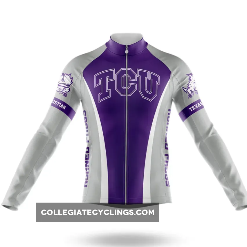 Texas Christian University Long Sleeve Cycling Jersey